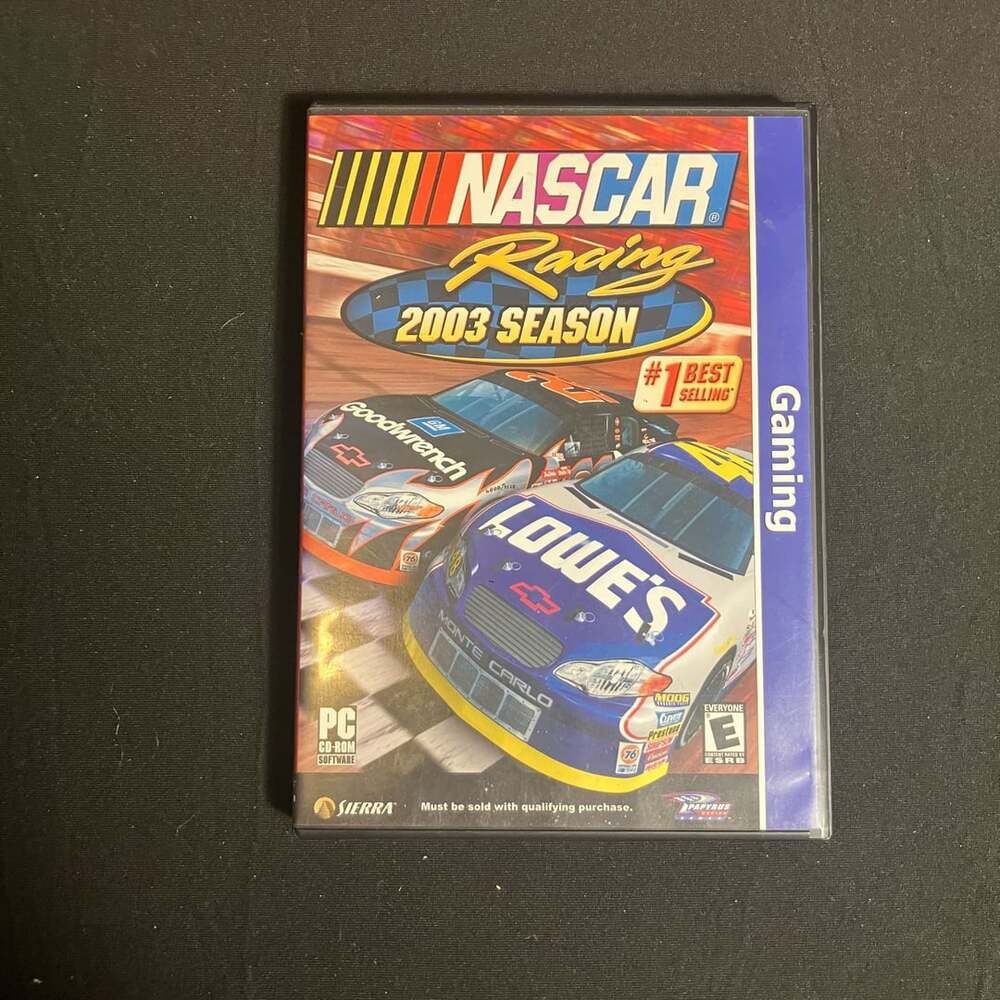 Nascar Racing 2003 Season Pc Cd Rom Game Sierra UNTESTED